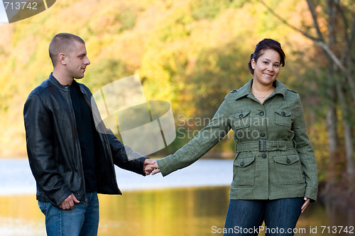 Image of Young Couple In Love