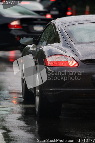 Image of Sports Car Tail Light