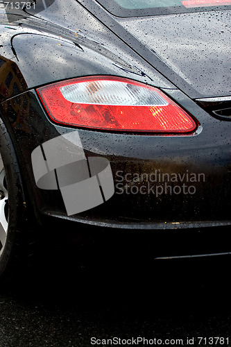 Image of Sports Car Tail Light