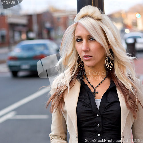 Image of Blonde Woman