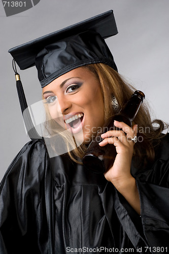 Image of Happy Graduate Partying