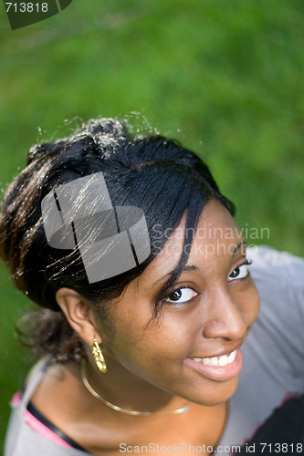 Image of Smiling Young Woman