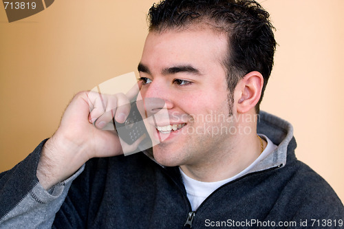 Image of Man On the Phone