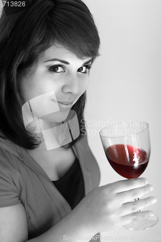 Image of Happy Wine Taster