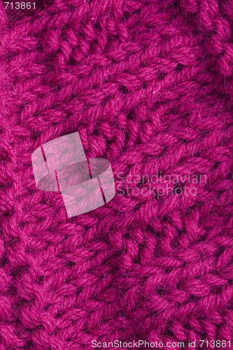 Image of knitted fabric