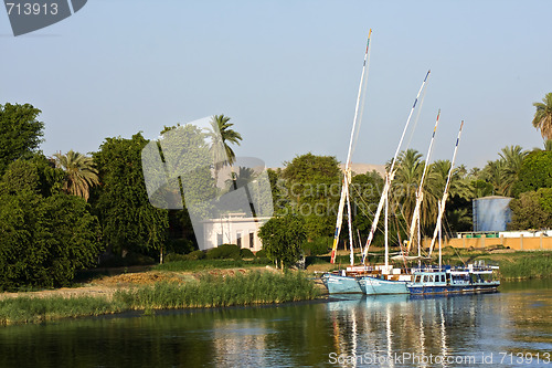 Image of Felucca on the Nile