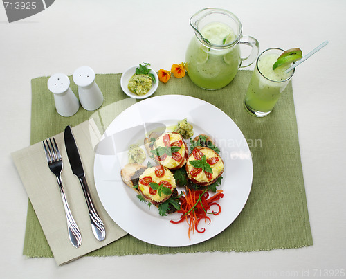 Image of Ricotta Proscuitto Tarts