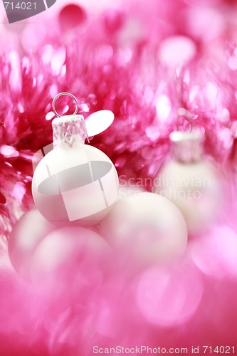 Image of Christmas balls