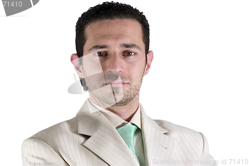 Image of Isolated Businessman Portrait