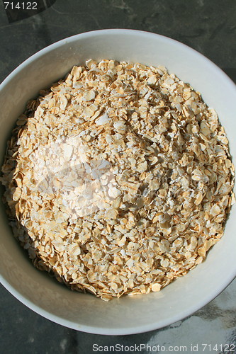 Image of Oats in a Bowl