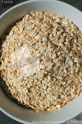 Image of Oats in a Bowl