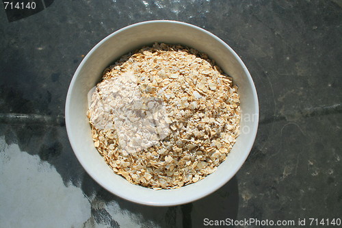 Image of Oats in a Bowl