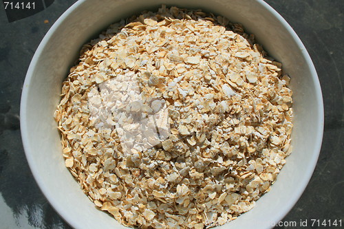 Image of Oats in a Bowl