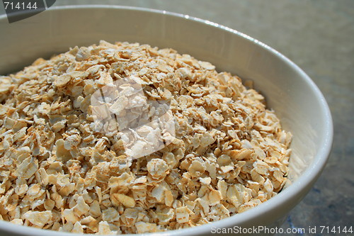 Image of Oats in a Bowl