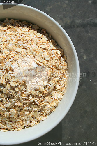 Image of Oats in a Bowl