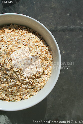 Image of Oats in a Bowl