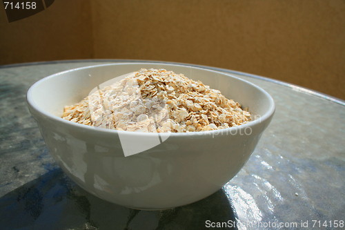 Image of Oats in a Bowl