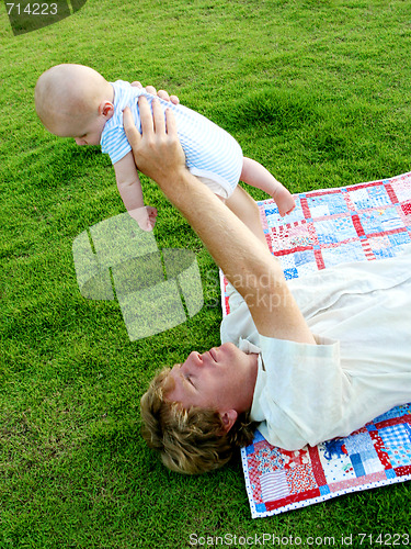 Image of Father and son.