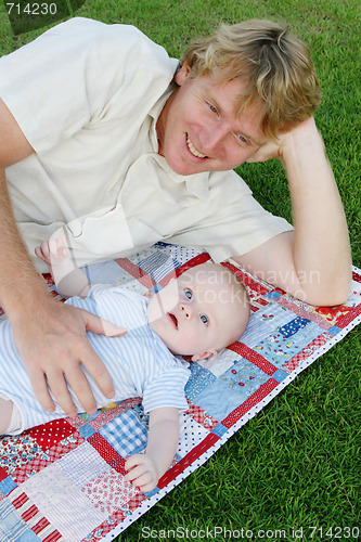 Image of Father and son.