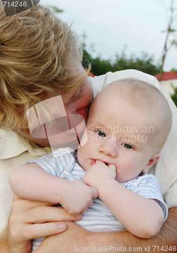 Image of Father and son.