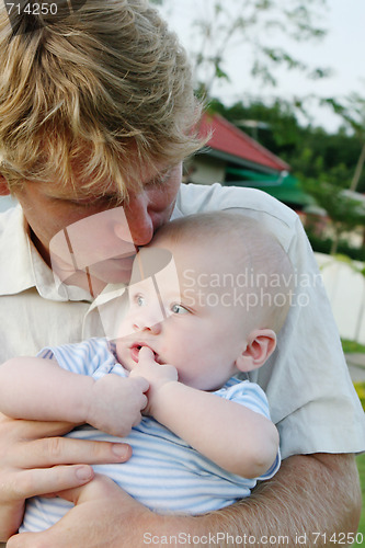 Image of Father and son.