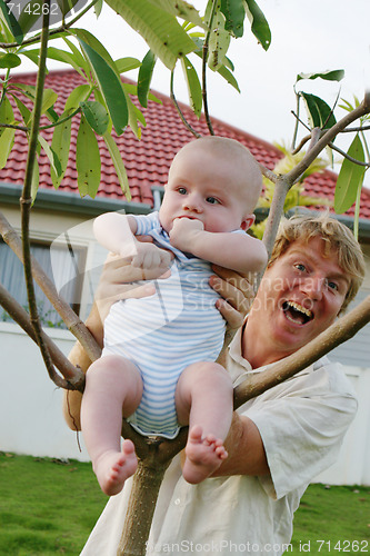 Image of Father and son.