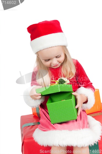 Image of Christmas toddler