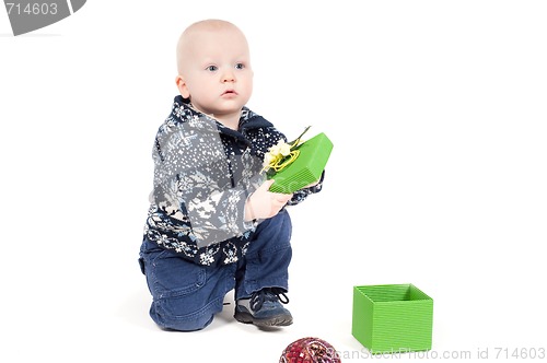 Image of Christmas baby