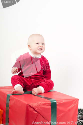 Image of Christmas baby