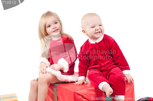 Image of Christmas babies