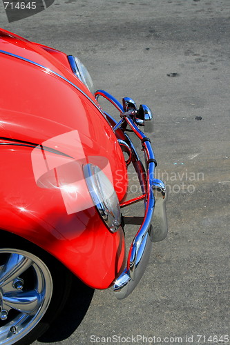 Image of Red Classic Car