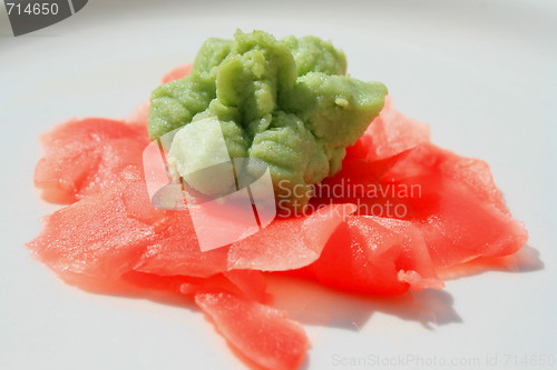 Image of Wasabi and Sushi Ginger
