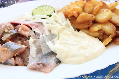 Image of pickled herring