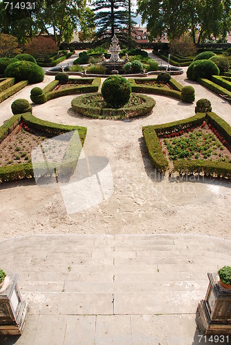Image of Enchanted Ajuda garden in Lisbon, Portugal