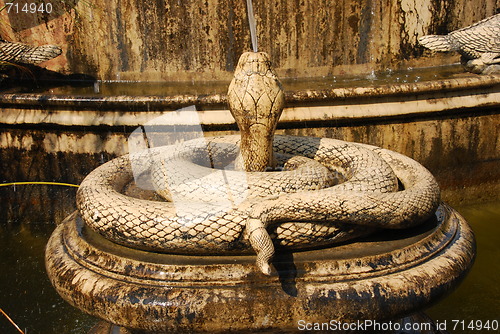 Image of Antique snake fountain