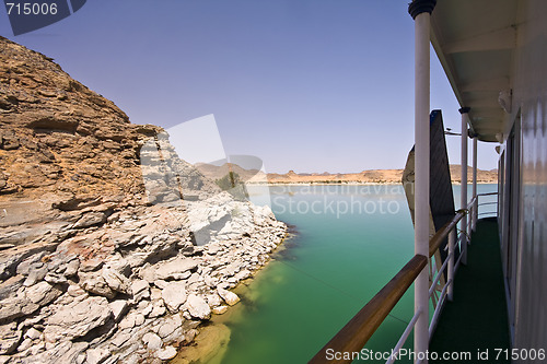 Image of Boat on Lake Nasser