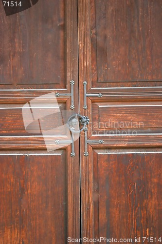 Image of Wooden door