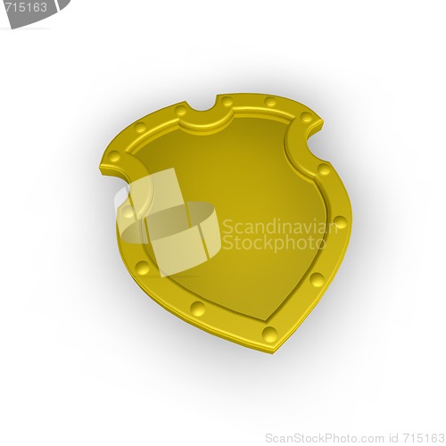 Image of golden shield