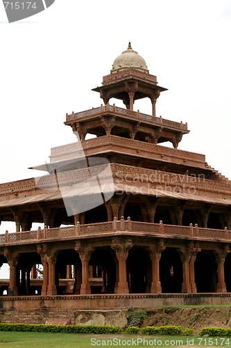 Image of Abandoned temple in Fatehpur Sikri complex, Rajasthan, India