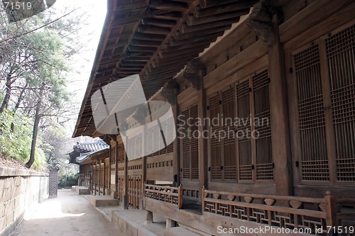 Image of Korean temple grounds