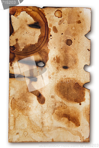 Image of Grunge Paper Frame Background