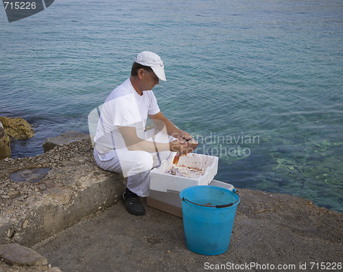 Image of Croatian fisherman