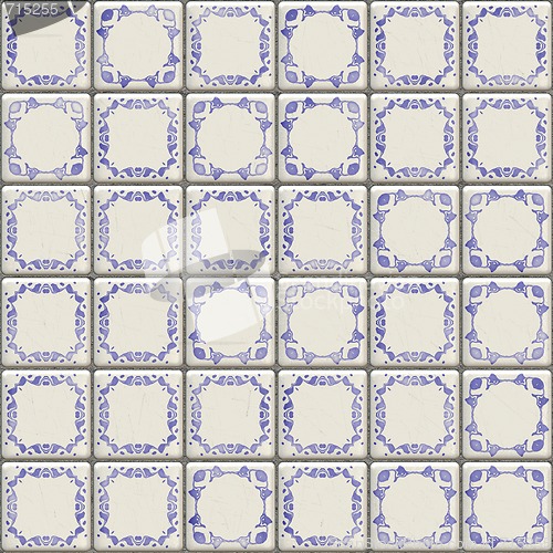 Image of delft tiles texture