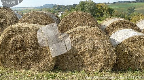 Image of bales of straw