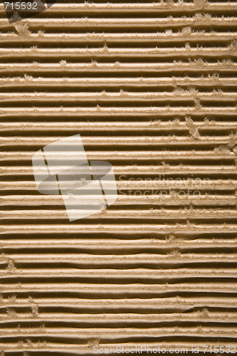Image of Corrugated Cardboard Texture