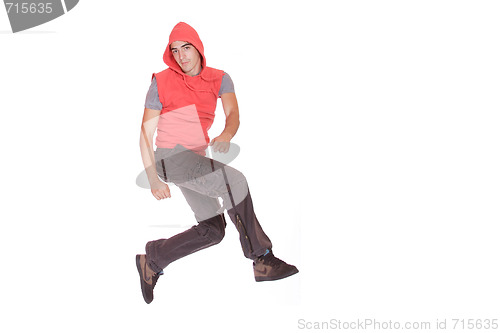 Image of Man isolated on white