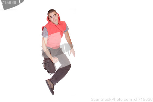 Image of Man isolated on white