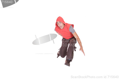 Image of Man isolated on white