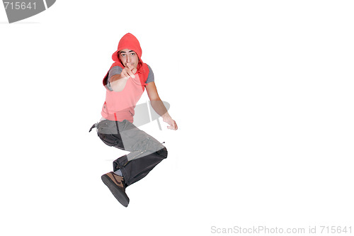 Image of Man isolated on white