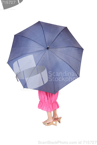 Image of Pretty little girl standing 
